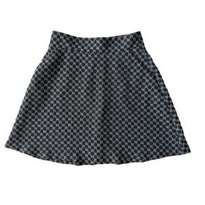 Ann Taylor Woven Knee Floral Skirt